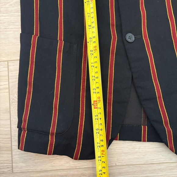 Vintage Rugby Venetian Striped British Regatta Rowing School Uniform Blazer - Picture 10 of 11